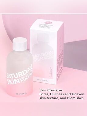10% Glycolic Pore Control Toner by Saturday Skin